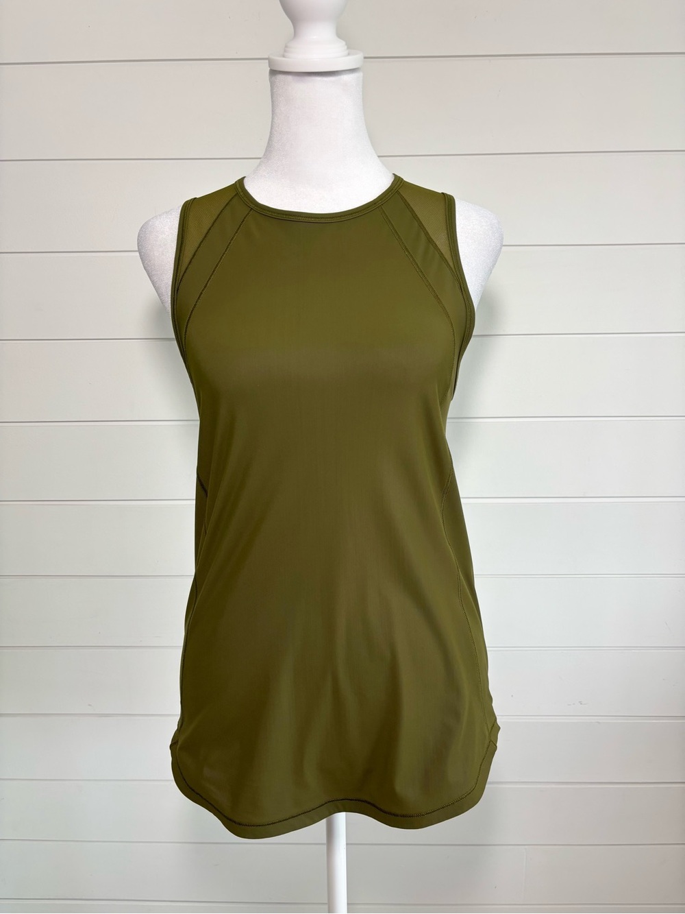 lululemon athletica Olive Green Performance Tank